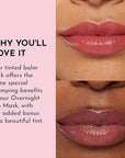 LAWLESS Forget the Filler Lip Plumping Line Smoothing Tinted Balm, Lover, Pink, 0.1 Ounce / 2.9 g
