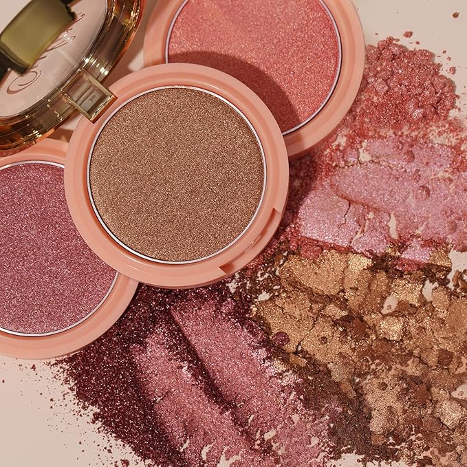 Oulac Shimmer Blush Makeup| 2 in 1 Powdery 4.8g