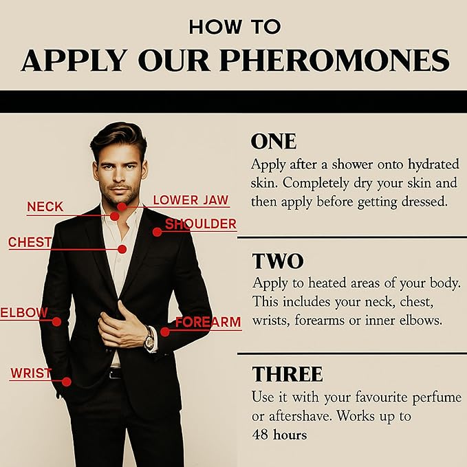 ANDROSTENONUM MAX Pherolec Global Male Pheromone Perfume Oil for Him Real Long-Lasting Original Best Men's Pheromones Cologne Essential Strong Spray Fragrance Essence Extra Strength Man 0.27 fl. oz