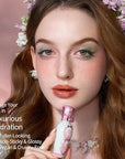 Flower Knows Midsummer Fairytales Lip Gloss-Glowy Moisturizing Coating Lip Lacquer-Hydrating Tinted Lip Oil for Girls&Women-Vegan & Cruelty Free-0.17Fl Oz(G08 Mystery Island)