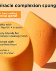 Real Techniques Ultimate Makeup Sponge Trio, Makeup Blending Sponges, For Liquid, Cream, & Powder Products, Powder & Foundation Sponges, Mini Makeup Sponge, Latex-Free Foam, Travel-Friendly, 3 Count