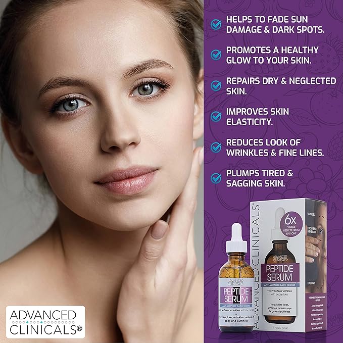 Advanced clinicals 6x concentrate peptides