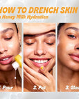 Farmacy Hydrating Essence - Hydrating Honey Milk Toner + Facial Essence to Soothe, Moisturize and Strengthen Skin Barrier - Preps Complexion for Skincare Products or Makeup Application (10ml)