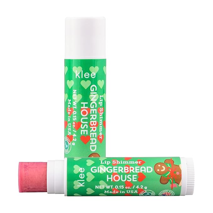 Luna Star Klee Eye Shadow and Lip Shimmer Holiday Gift Set for Kids and Tweens. Gentle and Non-Toxic. Made in USA. (Moonlight Shimmer)