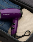 Remington Ionic Compact Hair Dryer, Travel Size, 1875 Watts, 3 Heat and 2 Speed Settings