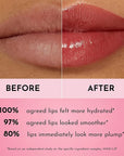 LAWLESS Forget the Filler Lip Plumping Line Smoothing Tinted Balm, Sugarplum, Pink, 0.09 Ounce
