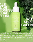 Pacifica Kale Yeah! Redness Rehab Serum – Niacinamide & Super Greens Face Serum to Calm Redness, Minimize Pores & Oil, Soothing Anti-Redness for Oily/Combination Skin Vegan Dermatologist Tested