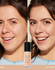 Milani Conceal + Perfect 2-in-1 Foundation + Concealer for a Flawless Complexion, Under Eye Corrector, Cover Redness and Imperfections, Waterproof and Sweatproof - Nude