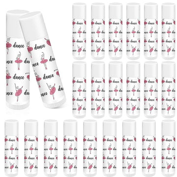 24 Pack Dance Theme Ballet Lip