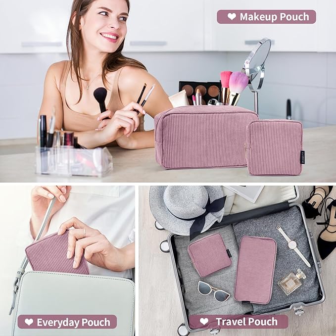 Magefy small makeup bag for