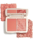 COVER FX Monochromatic Powder Blush Duo - Pink Impact Color