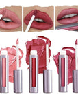 Runway Rogue Silk Glam Liquid Lipstick Lip Trio, Long Wear Frosted Liquid Lipstick Pack, (‘Call Sheet’, ‘Cocktail Hour’, ‘First Class’)