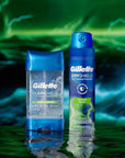 Gillette Dry Spray Antiperspirant and Deodorant for Men, 24/7 Sweat & Odor Protection, Anti-White Mark Technology, Power Rush Scent, 4.3 oz (Pack of 3)