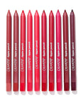 ColourPop Lippie Lip Pencil Vault - High-Pigment, Long-Lasting & Sharpenable Lip Liner with High-Impact Color - Vegan, Cream Formula with Precise Application - Bring the Heat (0.04 oz)