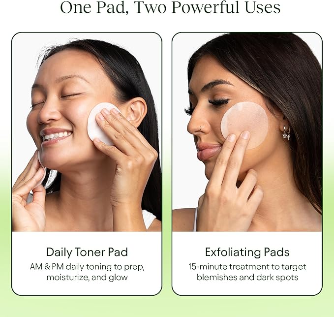 Korean Skincare Anti-Aging, Dark Spot & Wrinkle Minimizing Toner Pads - Hydrating with Snail Mucin, Centella Asiatica, Niacinamide, Peptides - for Acne Marks & Hyperpigmentation - 100 Count