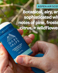 Oars + Alps Deodorant for Men & Women, Aluminum Free Deodorant for Men, Dermatologist Tested, Clean Ingredients, Vegan, Long Lasting, Odor Protection, Aspen Air, 3pk, 2.6oz
