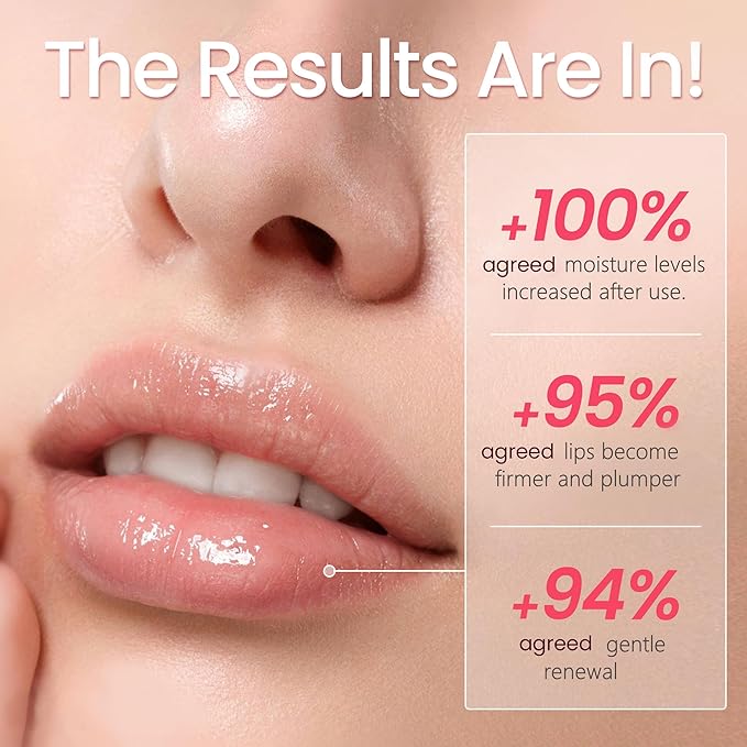 Collagen Lip Mask, Hydrating Lip Balm, Lip Moisture with Hyaluronic Acid & Vitamins E, A- Overnight Sleeping Nourishing Lip Butter Balm for Dry Lips 0.7 Oz