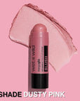 wet n wild MegaGlo Makeup Stick, Buildable Color, Versatile Use, Cruelty-Free & Vegan - Dusty Pink