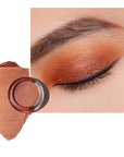 Oulac Copper Eyeshadow Cream - Highly Pigmented Natural Eyeshadow with Moisturizing Formula, Waterproof & Long Lasting, Shimmer Glitter Eye Makeup. 6g (20)