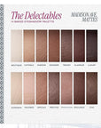LAURA GELLER NEW YORK The Delectables Madison Ave Mattes Eyeshadow Palette - Includes 14 Matte-Finish Baked Eyeshadows in Stunning Neutral Shades - Long-Lasting Creamy Eyeshadows for Everyday