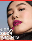 Maybelline Color Sensational Lipstick, Lip Makeup, Matte Finish, Hydrating Lipstick, Nude, Pink, Red, Plum Lip Color, Lust for Blush, 1 Count