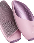 GESKE SmartAppGuided Sonic Thermo Facial Brush | 6 in 1 | Skin Cleansing | Cleansing Brush with Thermal Function | Electric Facial Massager