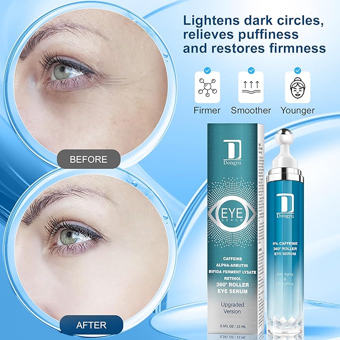 Caffeine eye cream for dark