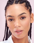 KISS The New Natural, False Eyelashes, 'Wide Slacks', 12 mm, Includes 4 Pairs Of Lashes, Contact Lens Friendly, Easy to Apply, Reusable Strip Lashes