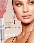 Nude Envie - Lipstick - Creamy & Long-Lasting Finish - Velvety Texture & Easy Application - Luxury Hydration - With Shea Butter, Vitamin E & Jojoba Oil - Vegan, Paraben-Free & Cruelty-Free - Mesmerize