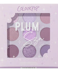 ColourPop Eyeshadow Palette - Eye Makeup Palette with Matte, Metallic, Matte Sparkle & Glitter Finishes - High-Pigment Eye Makeup with a Long-Wearing Formula - Plum Szn (0.3 oz)