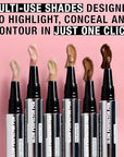 Neutrogena Healthy Skin Glow Perfector Pen, Lightweight Brightening Highlight, Tan, 1 oz
