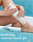 Gillette Venus Relaxing Coconut Shave Gel, Women’s, Shaving Cream, 7 oz Pack of 6 (42 oz total)