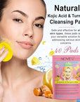 2 pack turmeric cleansing pads,