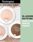 Neutrogena SkinClearing Mineral Acne-Concealing Pressed Powder Compact, Shine-Free 38 oz