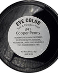 Copper Penny Tan Matte Semi Shimmering Opaque Pressed Powder Single Vegan Eyeshadow; Talc, Paraben & Cruelty Free