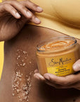 SheaMoisture Shea Sugar Body Scrub For Moisturize And Restore Dry Skin Raw Shea Butter Deeply Moisturizing Body Scrub With 24h Shea Moisture Nutrients 12 oz
