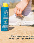 Oars + Alps Sunscreen Spray for Face & Body, SPF 30 Spray Sunscreen Infused with Vitamin C & Antioxidants, No White Residue, Water & Sweat Resistant, All Skin Types, Lightweight, Hydrating, 6oz, 2pk