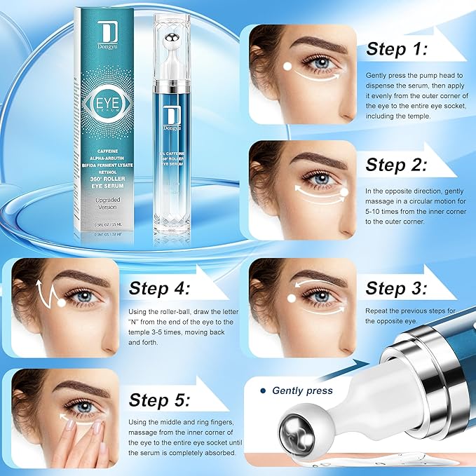 Caffeine eye cream for dark