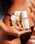 OUAI St. Barts Bundle - Includes Hair & Body Mist (3.3 Oz) for Head-to-Toe Fragrance and Hydrating Body Cream (7.5 Oz) for Smooth, Supple Skin that Smells Amazing - 2 Piece Bundle