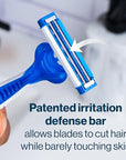 Gillette SkinGuard Razors for Men, Gillette Razor, 4 Count