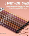 Revlon ColorStay Multi-Liner, Creamy Formula, Multiuse For Lips, Eyes & Face, Precision Brush for Easy Blending, 002 Dallying