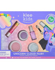 Luna Star Naturals Klee Kids Deluxe Play Makeup Kit. Gentle and Non-Toxic. Made in USA. (Unicorn Cloud Fairy)