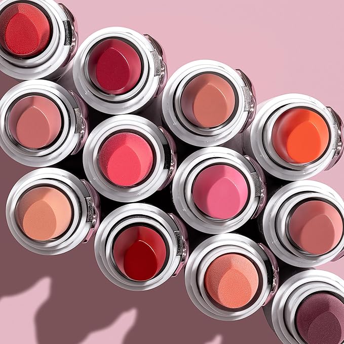wet n wild Mega Last High-Shine Lipstick Lip Color, Infused with Seed Oils For a Nourishing High-Shine, Buildable & Blendable Creamy Color, Cruelty-Free & Vegan - Raining Rubies
