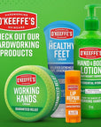 O'Keeffe's for Healthy Feet Foot Cream - 6.4 oz Jar (1 Pack) - Guaranteed Relief for Extremely Cracked, Dry Feet, Repairing Skincare, Instantly Boosts and Retains Moisture Levels