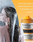 Gold Temporary Hair Color Wax, Golden Instant Natural Hairstyle Cream Dye, Blonde Washable Styling Pomadesfor Men Girls Women Youth, Disposable Coloring Mud for Party Cosplay DIY Halloween