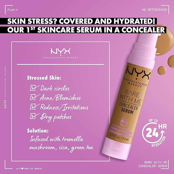 NYX PROFESSIONAL MAKEUP Bare With Me Concealer Serum, - Rich