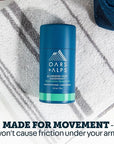 Oars + Alps Deodorant for Men & Women, Aluminum Free Deodorant for Men, Dermatologist Tested, Clean Ingredients, Vegan, Long Lasting, Odor Protection, Eucalyptus Spearmint, 1pk