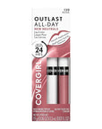 Covergirl Outlast All-Day Lip Color with Moisturizing Topcoat, New Neutrals Shade Collection, Rosie, 0.06 Ounce (Pack of 1)