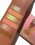 Juvia's Place Palette The Nudes - Neutral Hues, Blush, Sand, & Shimmer, Professional Eye Makeup, Pigmented Palette for Eye Color & Shine, Pressed, Shades of 6