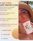 Fig.1 Mineral Sunscreen for Face SPF 50 | Zinc Oxide Face Sunscreen Moisturizer with Hyaluronic Acid & Antioxidant | Broad Spectrum Sun Protection –Fragrance-Free, Lightweight, Invisible Finish, 1.7oz
